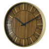 Sterling & Noble 16" Indoor Round Mid Century Modern Wall Clock